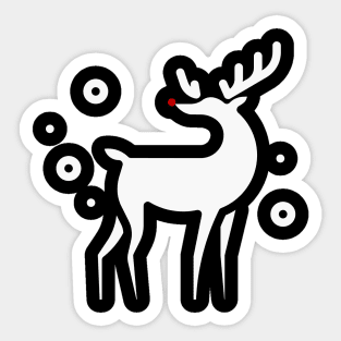 Rudolph Sticker